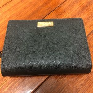 Kate Spade Black Compact Wallet
